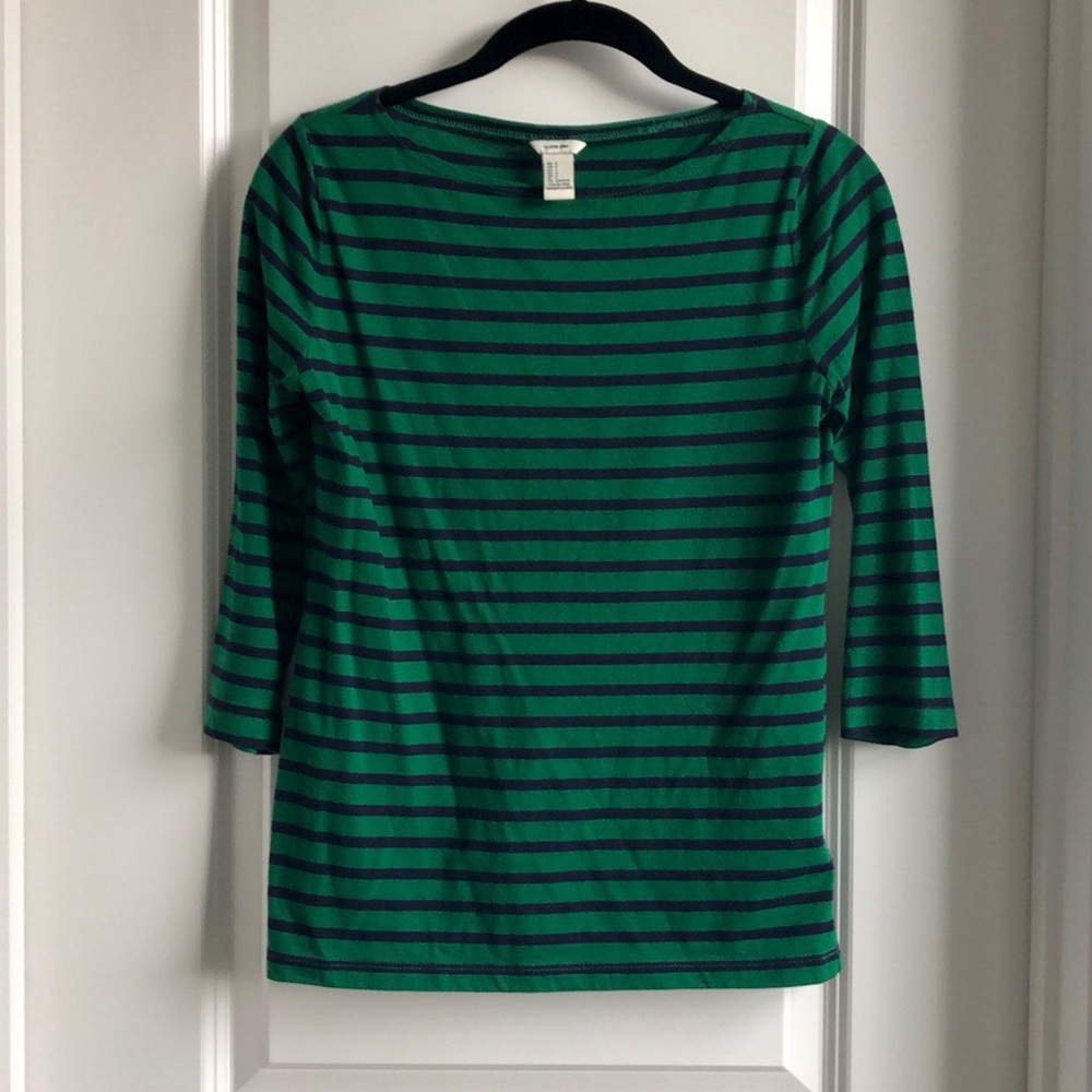 Nautical striped tees